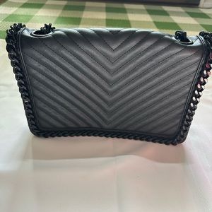 Black Aldo Chain Crossbody Bag